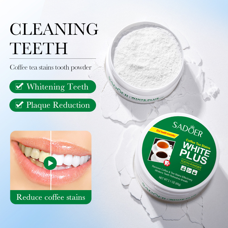 Teeth Whitening Charcoal - ถ่านไม้ไผ่ ถ่านกัมมันต์ ผงฟอกสีฟัน ทำความสะอาดฟัน ยาสีฟันในช่องปาก ลบคราบกาแฟและชา