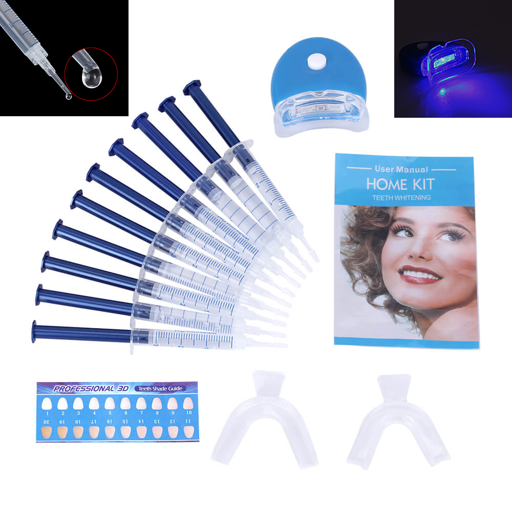 Teeth Whitening Q&M - 1 ชุดฟันไวท์เทนนิ่ง 44% เปอร์ออกไซด์ทันตกรรม Bleaching System