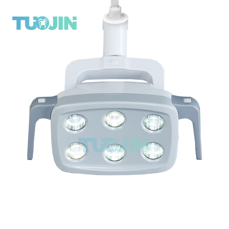 Teeth Whitening With Led Light - โคมไฟ LED สำหรับทันตกรรม6LED ใช้ในช่องปากเก้าอี้แสงสปอตไลท์อินฟาเรดแบบอุปนัยเครื่องมือฟอกสีฟันดูแลช่องปาก