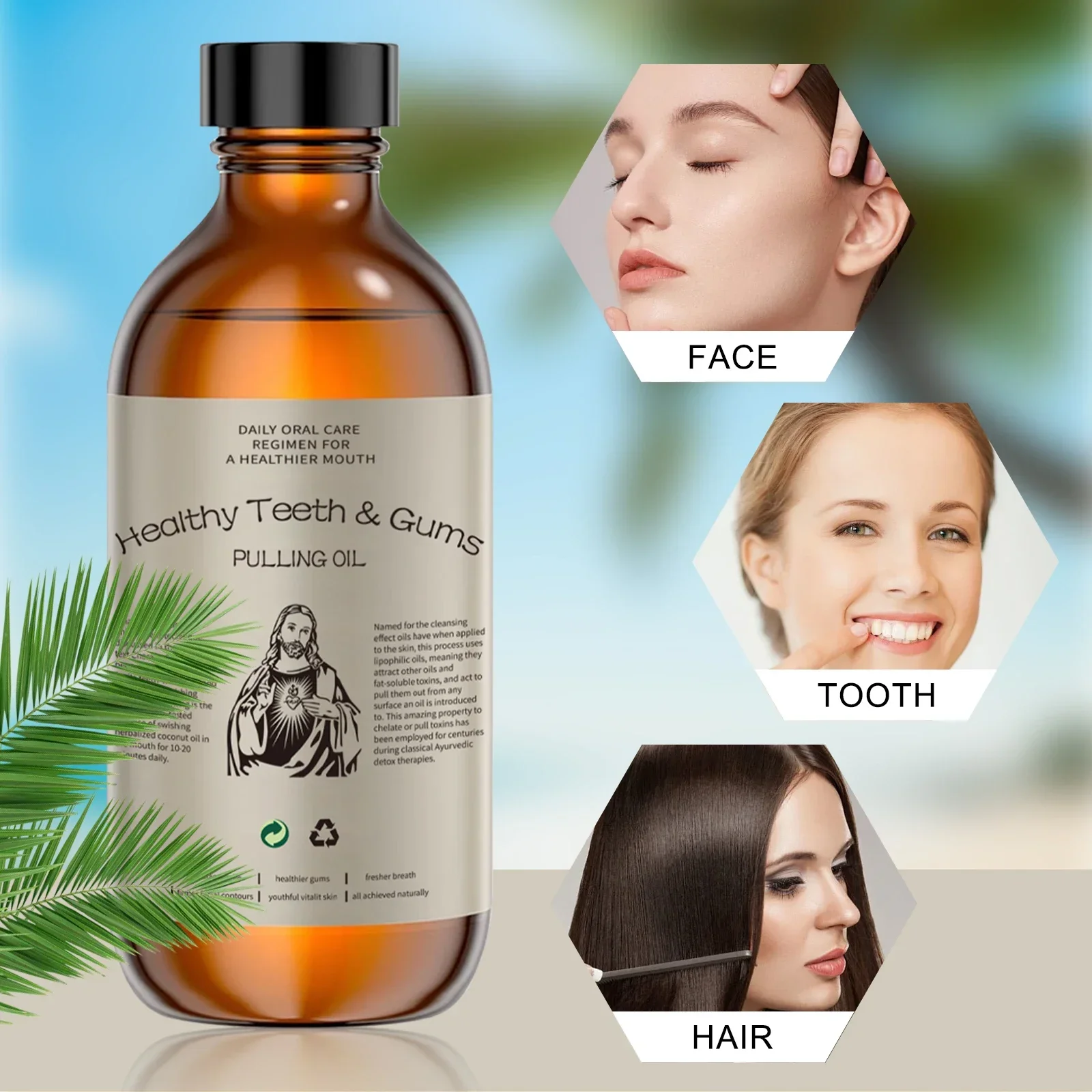 น้ำยาบ้วนปากน้ำมันมะพร้าว - ลม - Whitening Mouthwash บทวิจารณ์และราคา