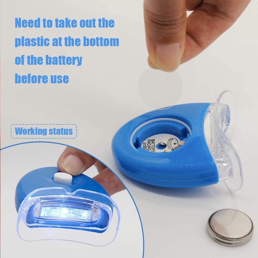 เครื่องฟอกสีฟันที่บ้าน พร้อมไฟ - Teeth Whitening With Laser บทวิจารณ์และราคา