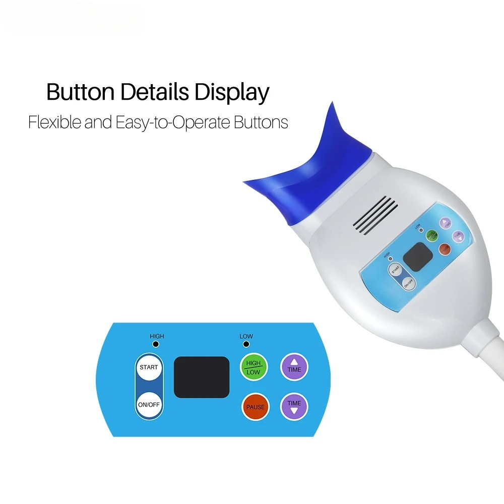 เครื่องฟอกสีฟันแบบตั้งโต๊ะ แสง - Teeth Whitening With Led Light บทวิจารณ์และราคา