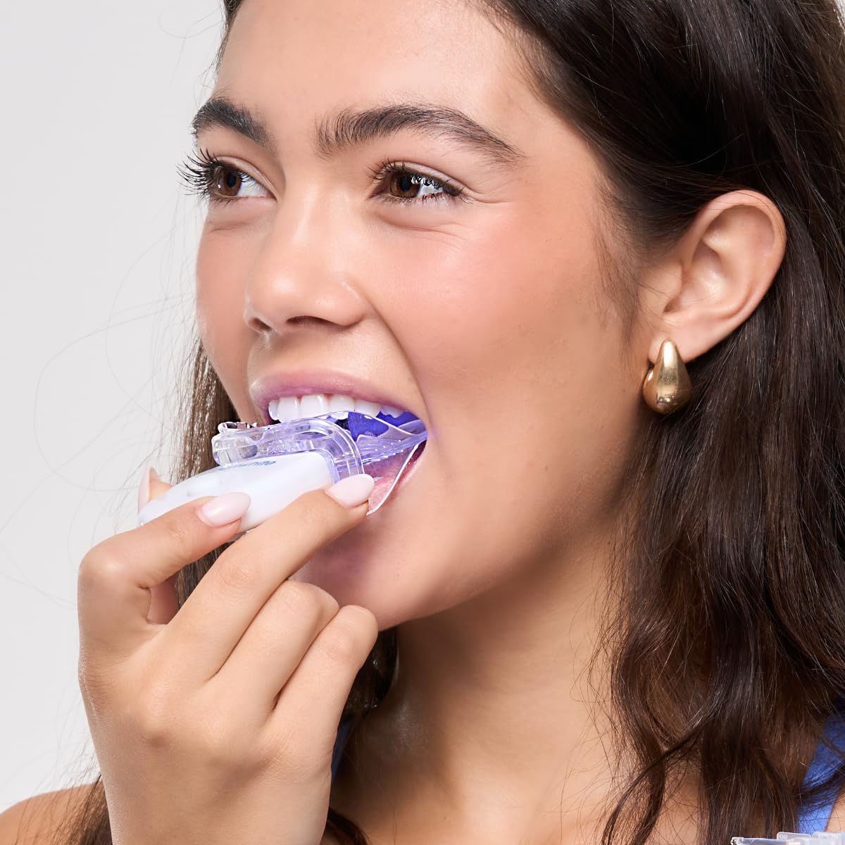 ชุดฟอกสีฟันพร้อมไฟ LED เจลฟอกส - Teeth Whitening With Laser บทวิจารณ์และราคา