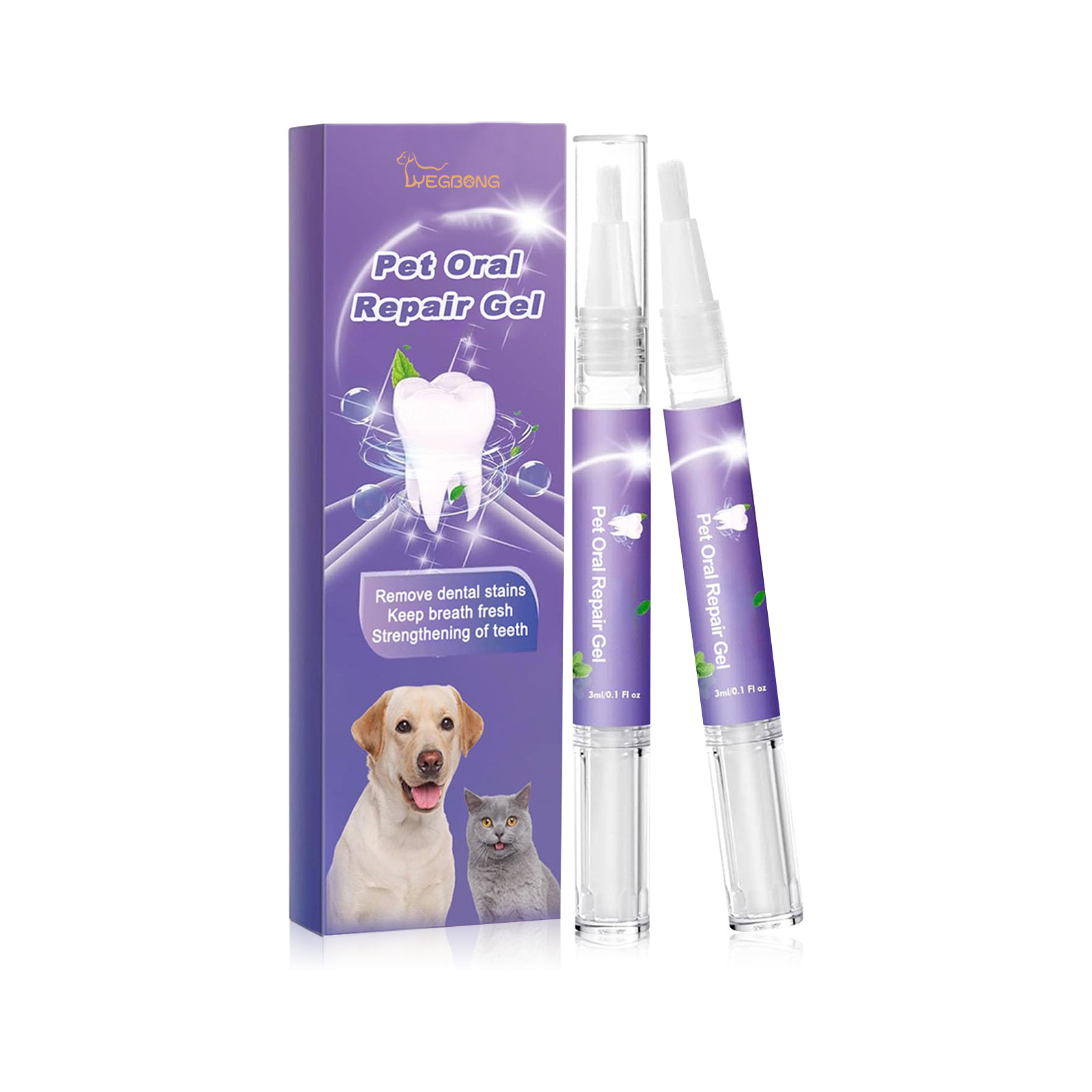 สัตว์เลี้ยง Oral Repair GEL Pu - Whitening Mouthwash บทวิจารณ์และราคา