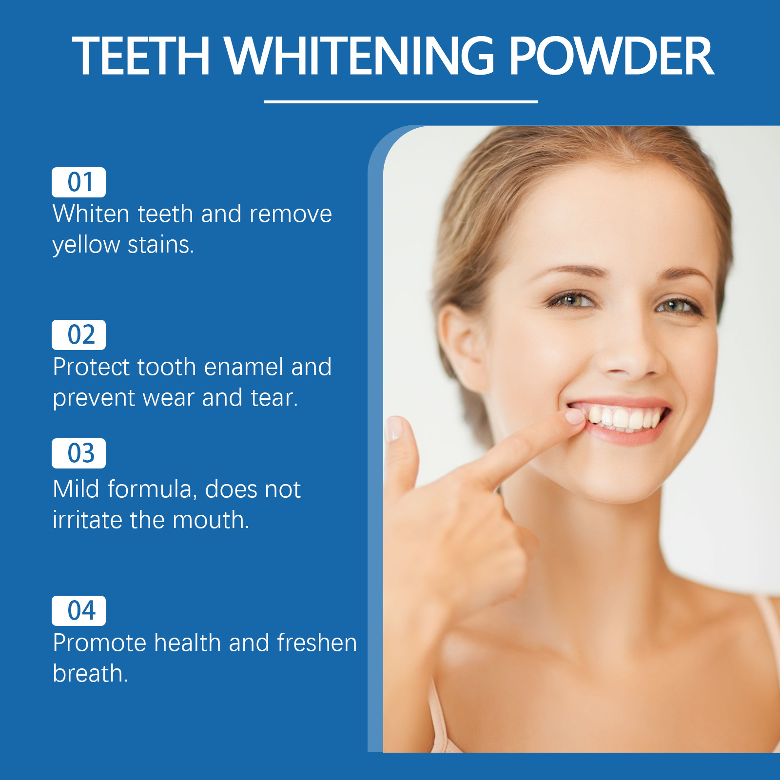 ผงไวท์เทนนิ่งฟัน ORALHOE Pearl - Teeth Whitening Q&M บทวิจารณ์และราคา