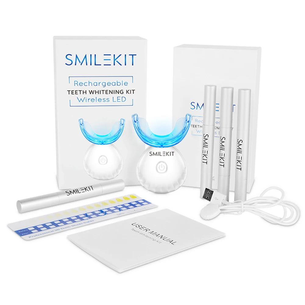ทันตกรรมชุดฟอกสีฟัน Mini 16 LE - Teeth Whitening Q&M บทวิจารณ์และราคา