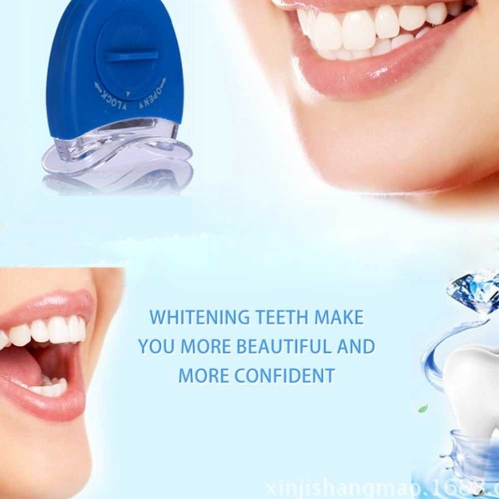 ไฟฟอกสีฟัน LED แสงสีฟ้า แสงยูว - Teeth Whitening With Laser บทวิจารณ์และราคา