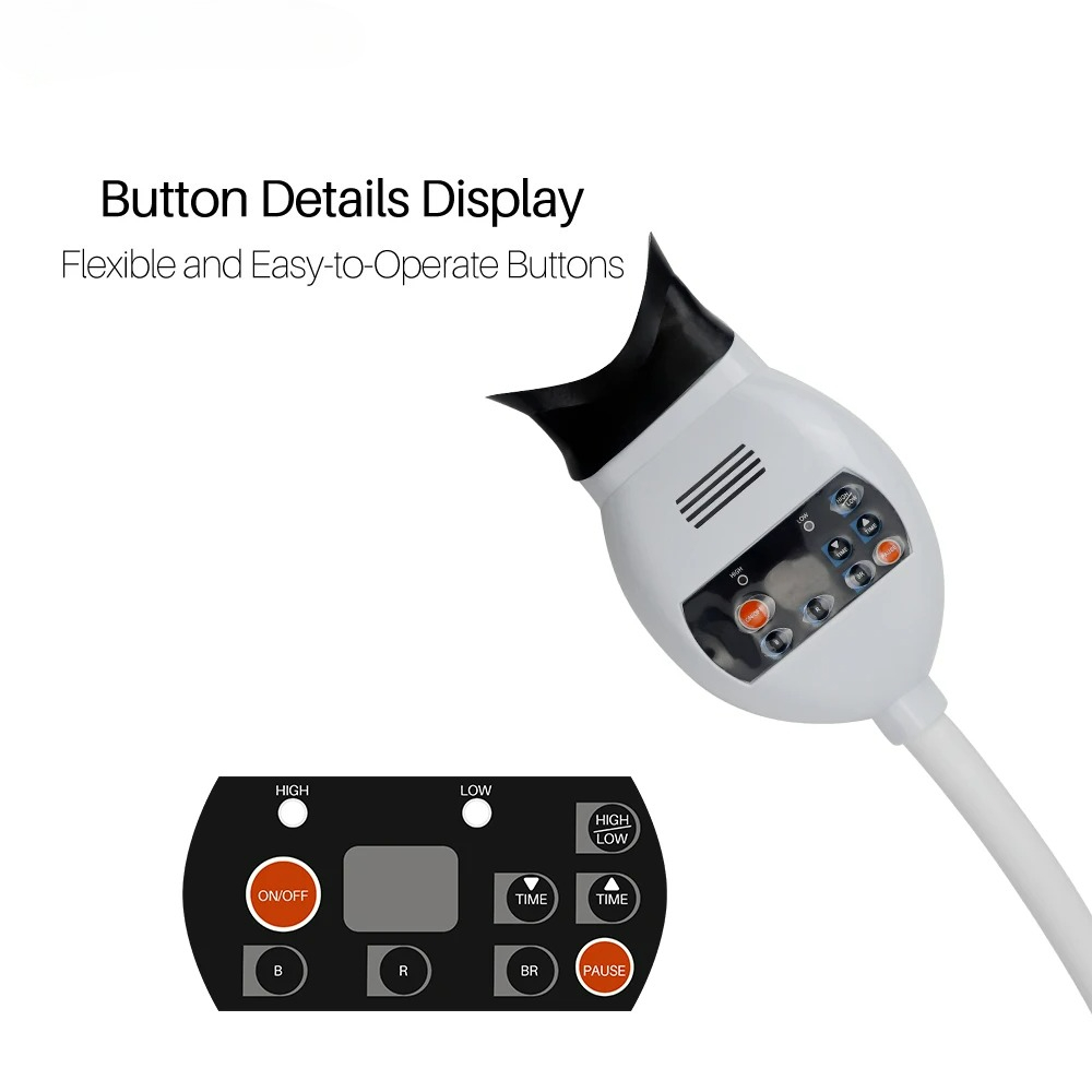 เครื่องเร่งฟอกสีฟัน LED ปรับได - Teeth Whitening With Led Light บทวิจารณ์และราคา