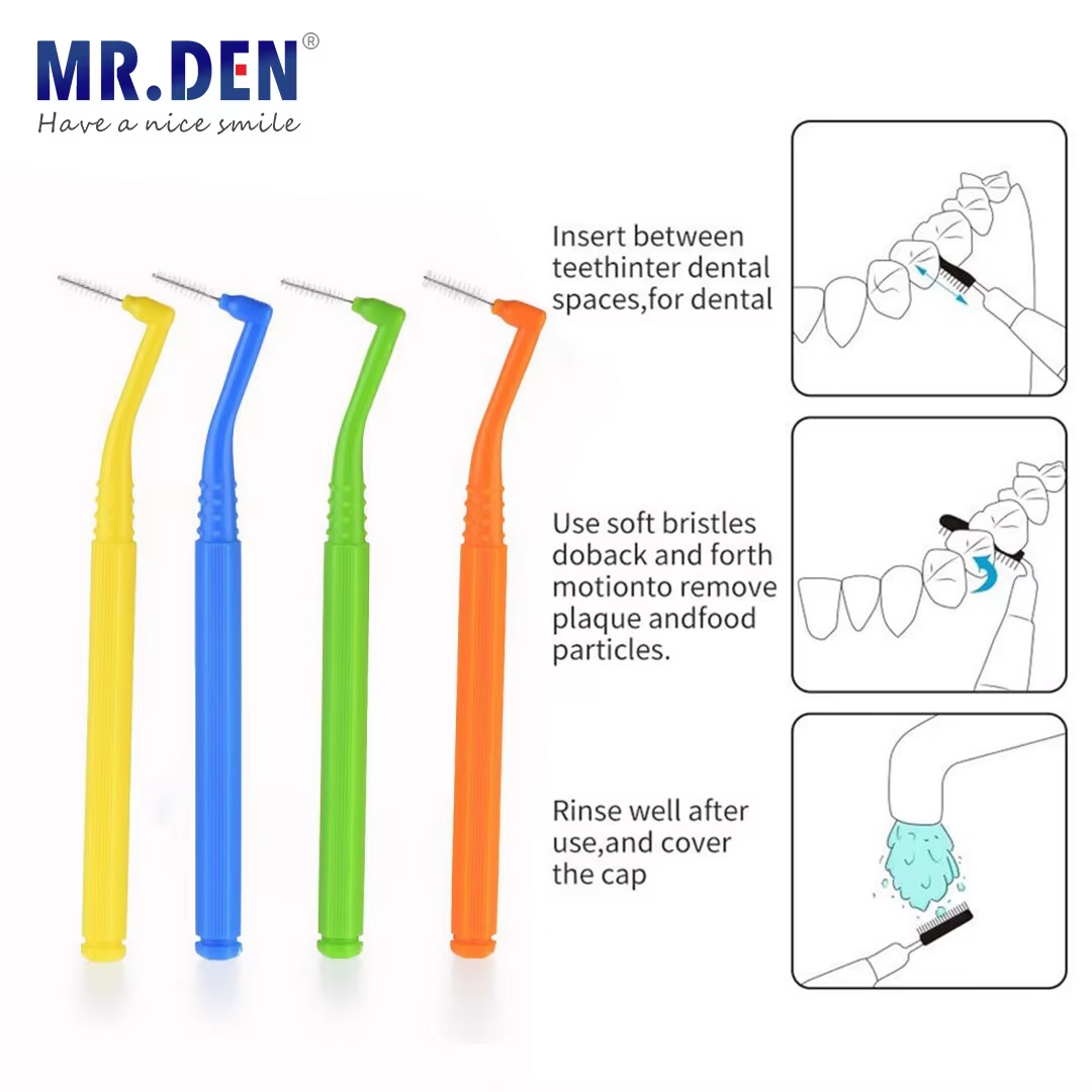 แปรงทำความสะอาดซอกฟันรูปตัว L  - Teeth Whitening In Korea บทวิจารณ์และราคา