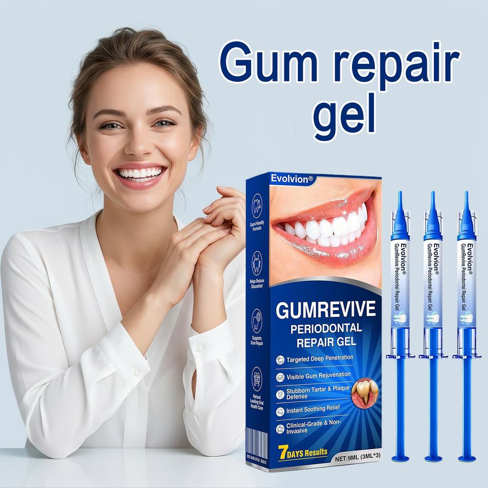 เจลบำรุงเหงือก 3 มล. x 3 สำหรั - Teeth Whitening Q&M บทวิจารณ์และราคา